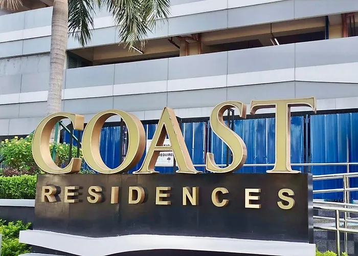 Luxe Staycation-2br With Balcony And View Near Moa, World Trade Center, Picc At Coast Residences Apartment